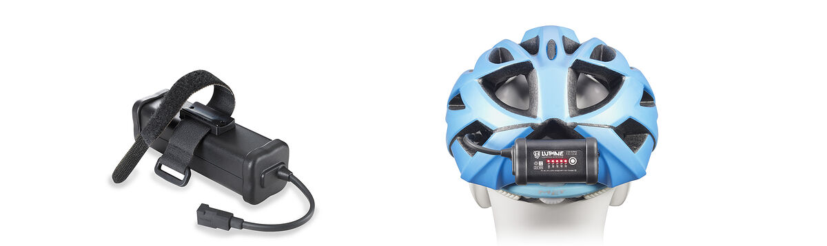 Am Bike oder Helm