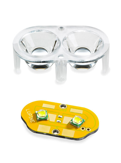 LEDs + optics