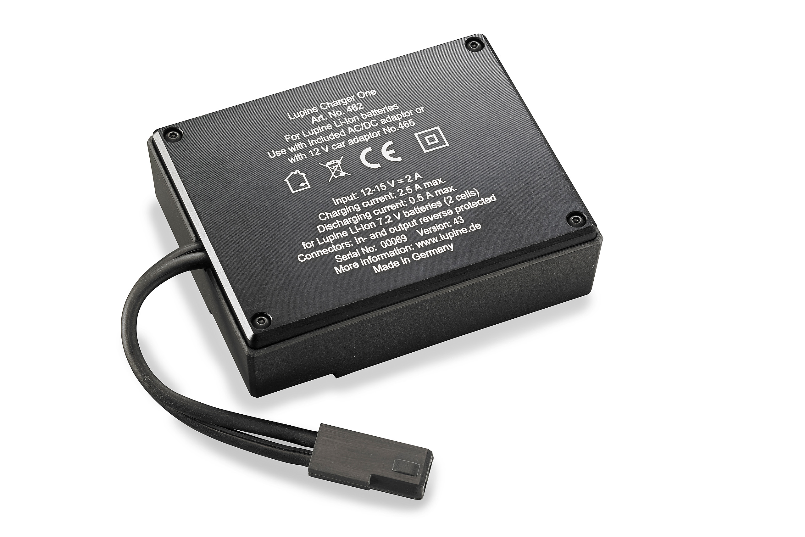 Lupine Lighting Systems Parts and Accessories • Chargers • Charger One